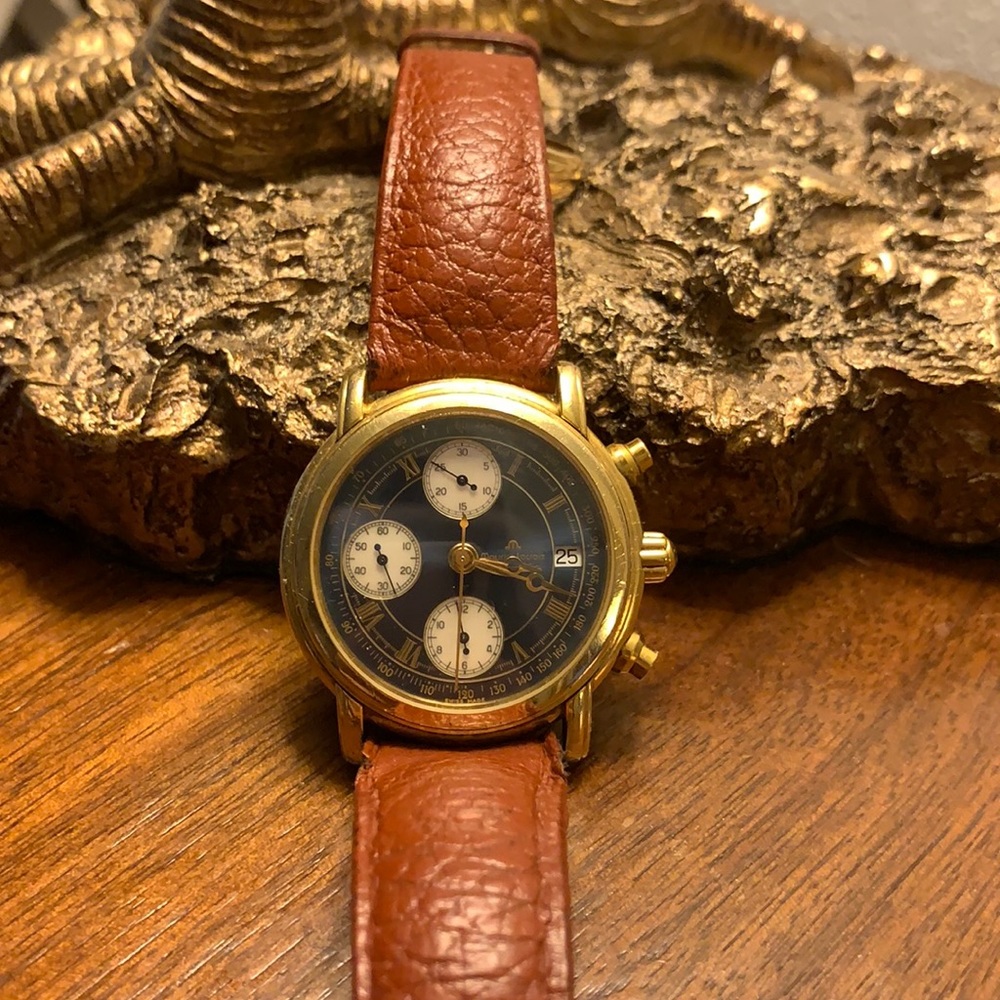 Maurice Lacroix Masterpiece Chronograph Swiss Automatic Watch/ Timepiece